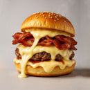 Smash queijo duplo
🍔
|Pão, maionese especial,bacon, mussarela,catupiry|