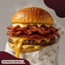 Smash cheddar 🍔

|Pão, maionese especial, smash, Bacon,cheddar|