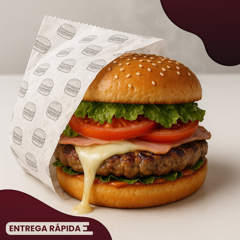Hambúrguer 🍔     |Bife, presunto, mussarela, alface, tomate e, batata palha|