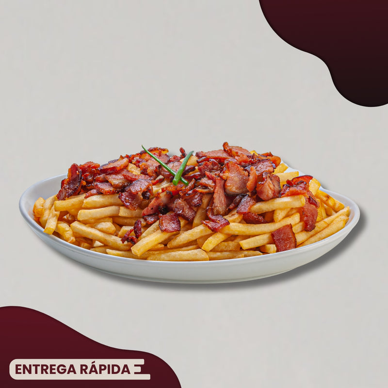 Fritas 🍟 com Bacon 🥓